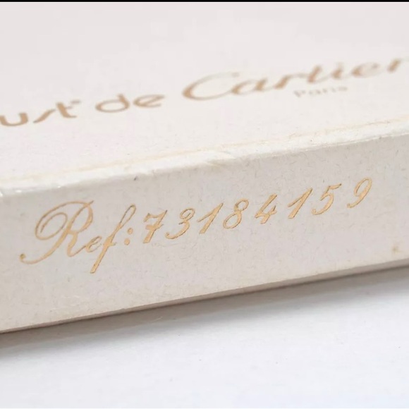 Authentic Cartier Must de Cartier Long Wallet Leather Bordeaux Red Box 1858K - Picture 14 of 16